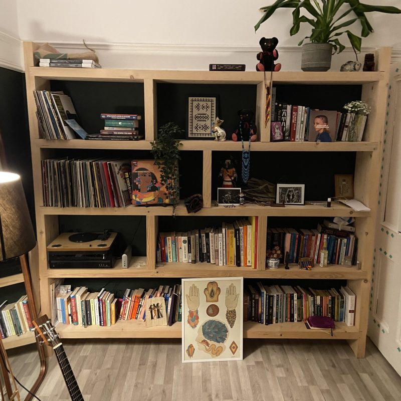 Kurtis custom shelving